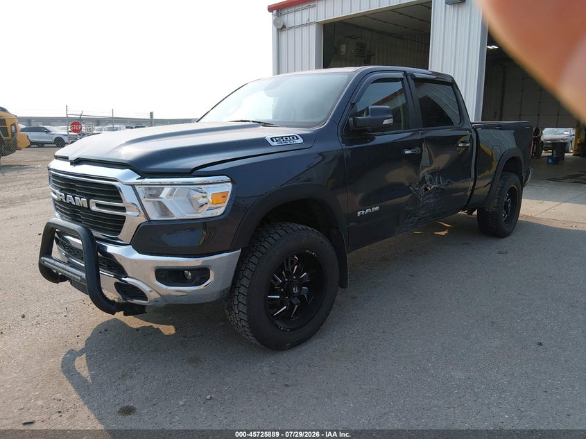 Vin: 1c6srfmt3kn688448, lot: 46224588, ram 1500 big horn/lone star  4x4 6'4 box 20192