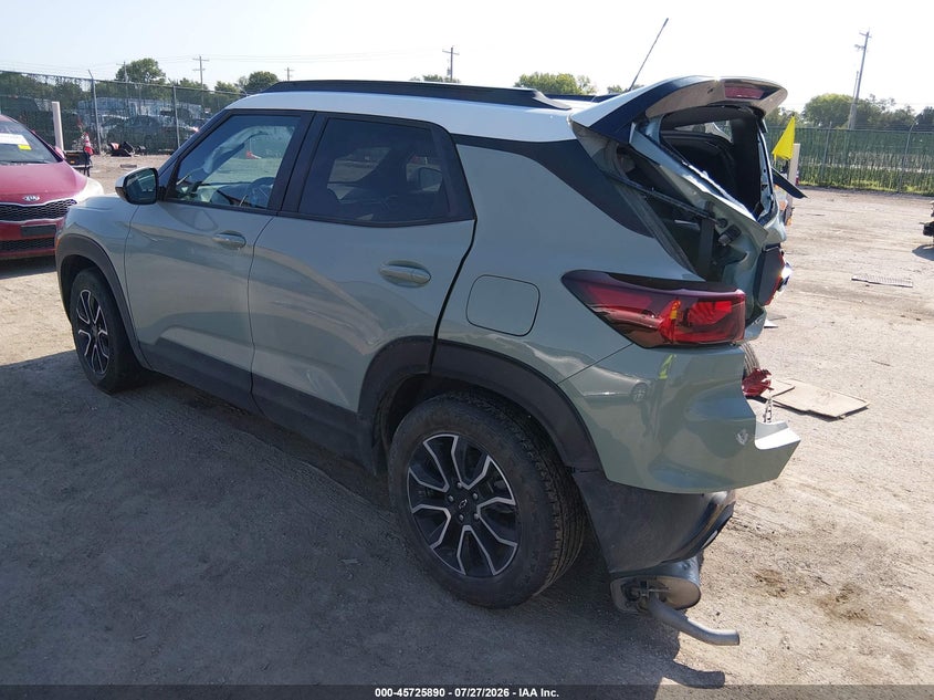 Vin: kl79mvsl9rb187348, lot: 46224589, chevrolet trailblazer fwd activ 20243