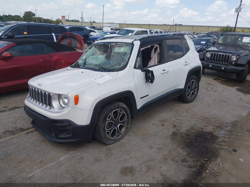 2017 Jeep Renegade, Био/химия, IAAI, VIN ZACCJADB4HPE43284 — фото 2