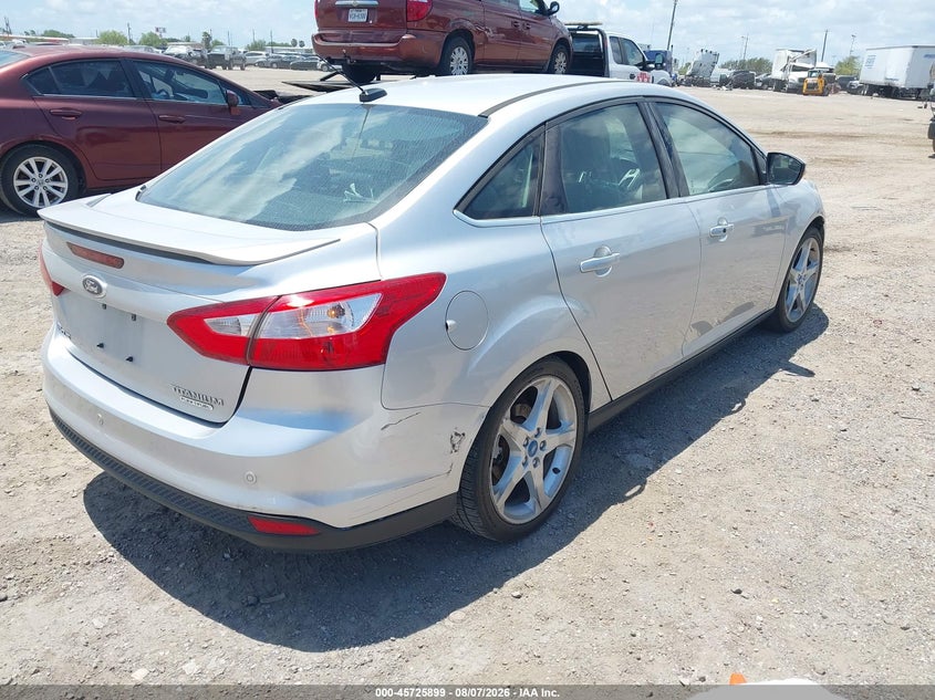 Vin: 1fadp3j28dl177839, lot: 46224598, ford focus titanium 20134