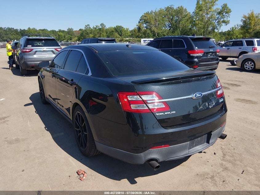 Vin: 1fahp2kt8fg128588, lot: 46224609, ford taurus sho 20153