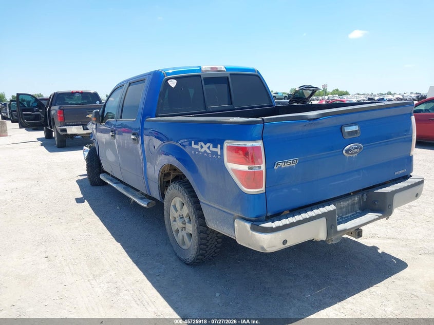 Vin: 1ftfw1ef9cfc93846, lot: 46224617, ford f-150 xlt 20123