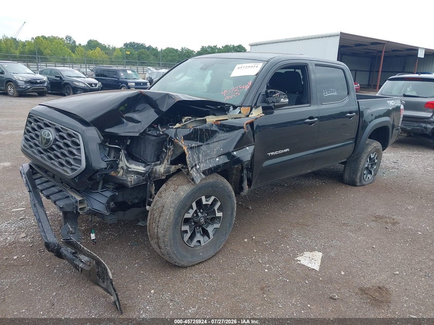 Vin: 5tfcz5an4mx268038, lot: 46224623, toyota tacoma trd off-road 20212
