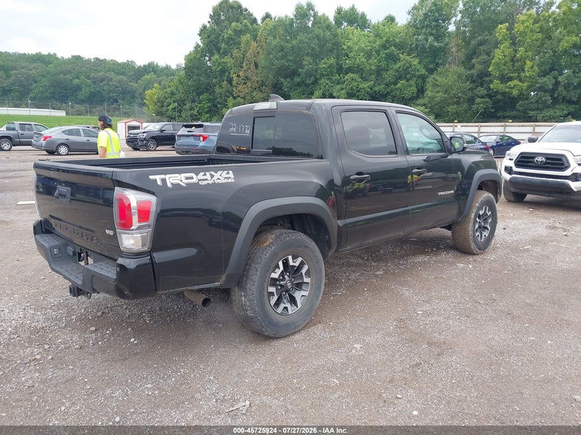 Vin: 5tfcz5an4mx268038, lot: 46224623, toyota tacoma trd off-road 20214