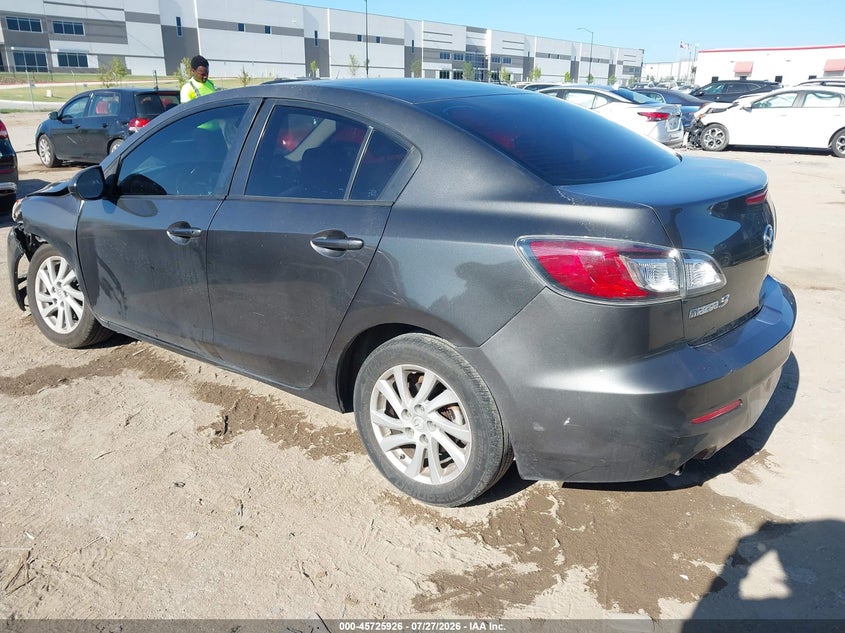 Vin: jm1bl1v73c1609142, lot: 46224625, mazda mazda3 i touring 20123