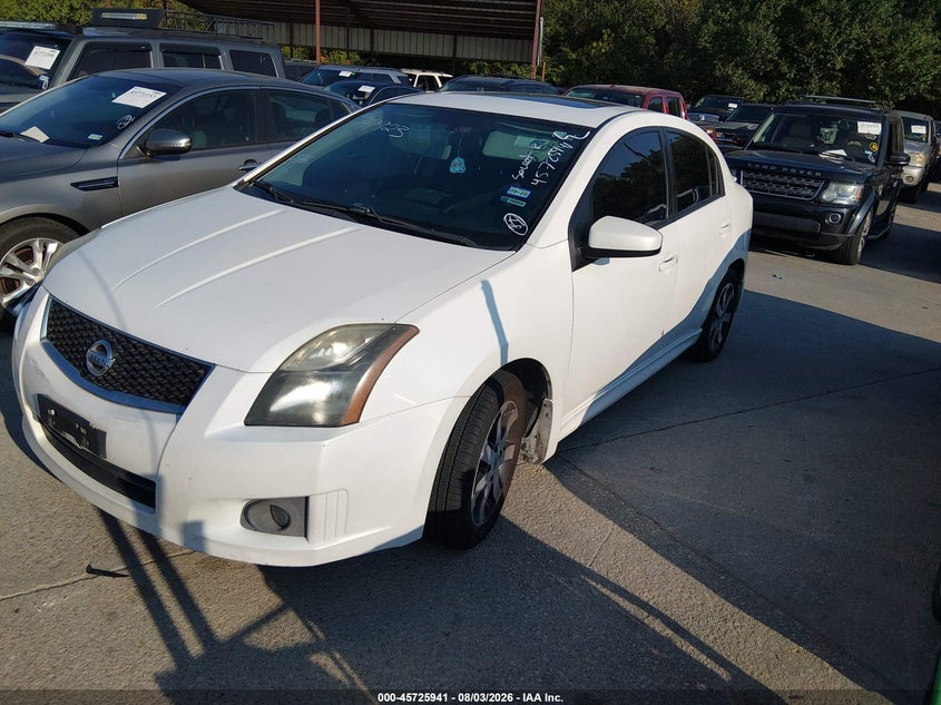Vin: 3n1ab6ap4cl741923, lot: 46224640, nissan sentra 2.0 sr 20122