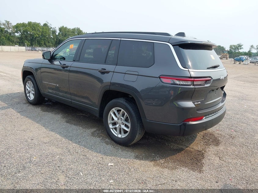 Vin: 1c4rjkagxs8712046, lot: 46224650, jeep grand cherokee l laredo x 4x4 20253