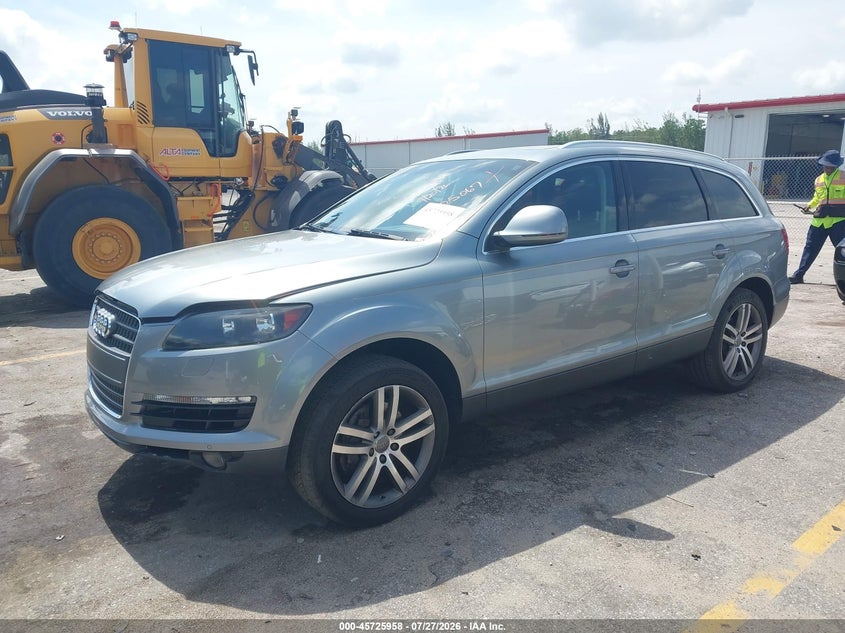 2009 Audi Q7, Right Side, IAAI, VIN WA1AY74L89D005067 — photo 2