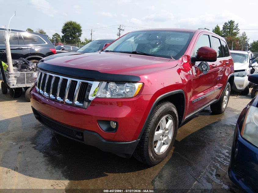 Vin: 1c4rjfag9cc263156, lot: 46224660, jeep grand cherokee laredo 20122