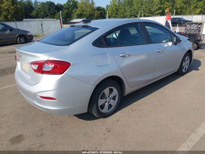 Vin: 1g1bc5sm9j7155466, lot: 46224672, chevrolet cruze ls auto 20184