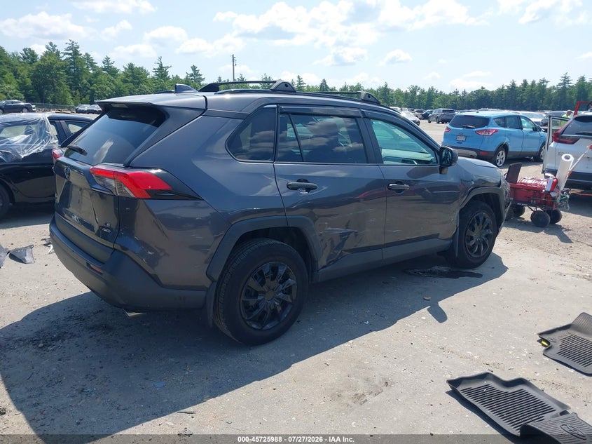 Vin: 2t3f1rfv8mw145366, lot: 46224687, toyota rav4 le 20214