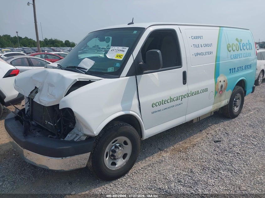 Vin: 1gczgtcgxf1125992, lot: 46224695, chevrolet express 3500 work van 20152
