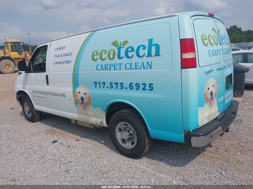 Vin: 1gczgtcgxf1125992, lot: 46224695, chevrolet express 3500 work van 20153
