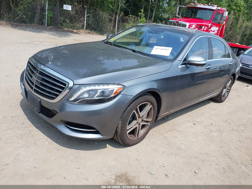 2016 MERCEDES-BENZ S 550 auction photo 2