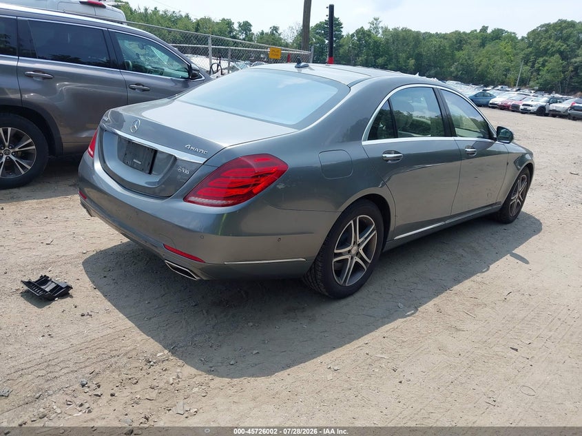 2016 MERCEDES-BENZ S 550 auction photo 4