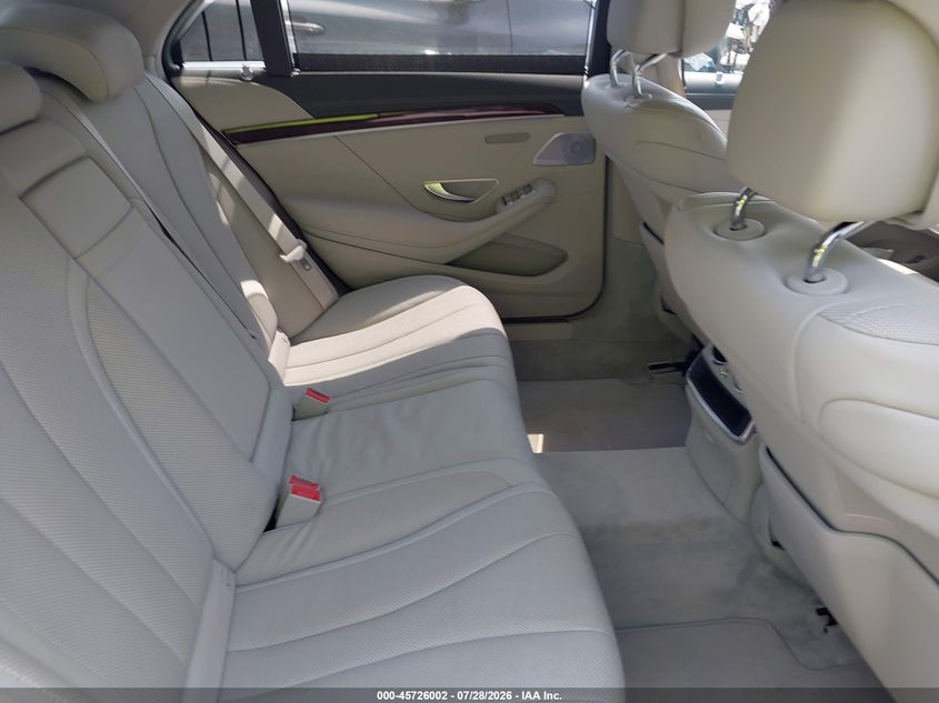 2016 MERCEDES-BENZ S 550 auction photo 8