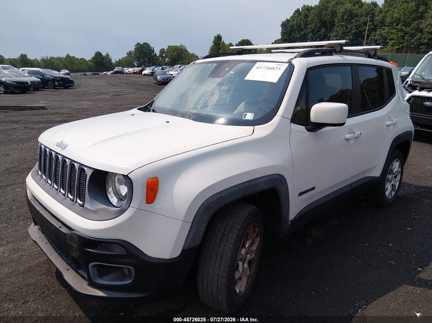 2015 Jeep Renegade, Right Rear, IAAI, VIN ZACCJBBT0FPB21806 — photo 2