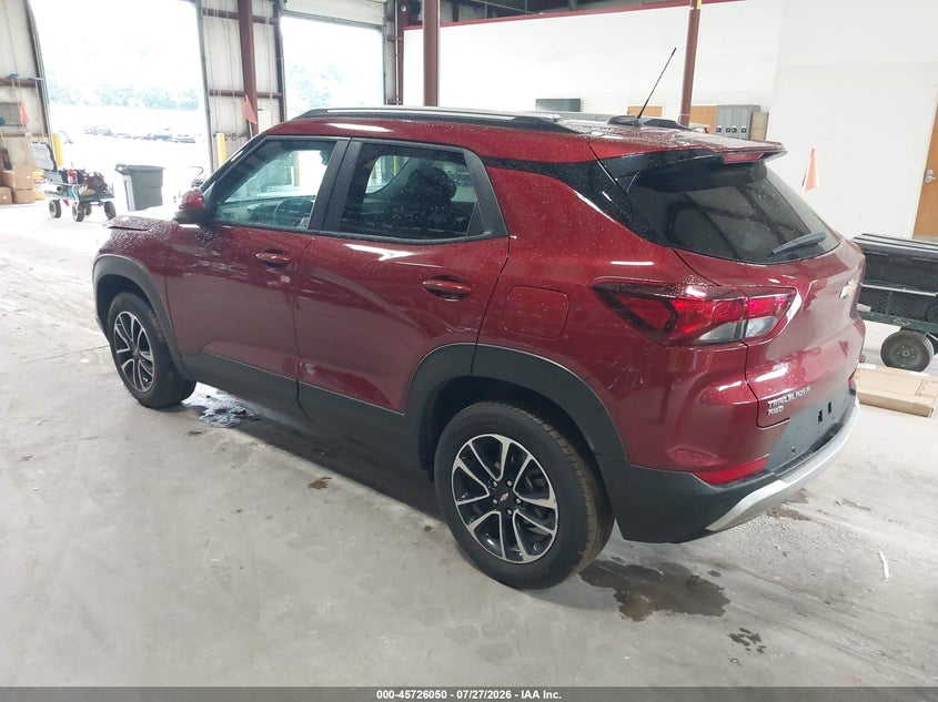Vin: kl79mrsl1sb193836, lot: 46224749, chevrolet trailblazer awd lt 20253