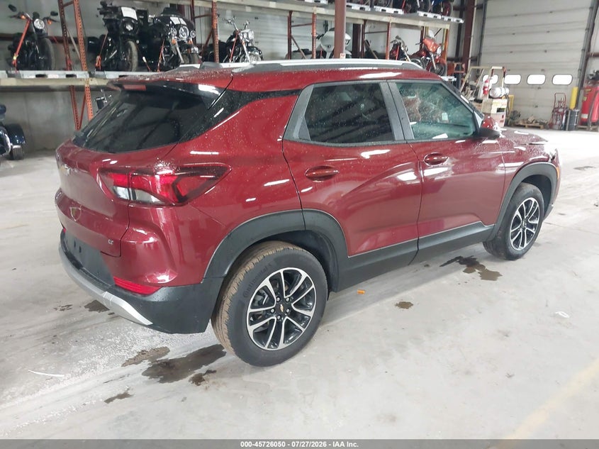 Vin: kl79mrsl1sb193836, lot: 46224749, chevrolet trailblazer awd lt 20254