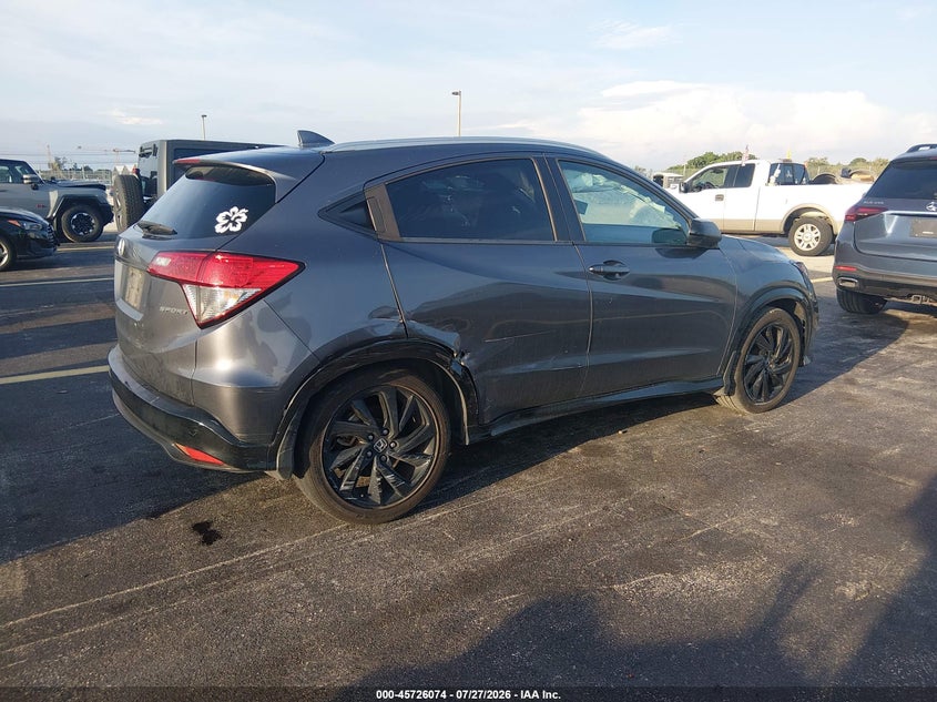 HONDA HR-V 2021 VIN 3CZRU5H12MM729569