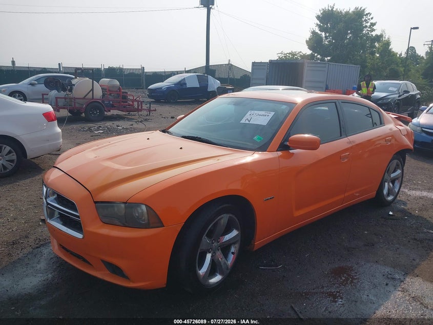 Vin: 2c3cdxctxeh166940, lot: 46224789, dodge charger r/t plus 20142