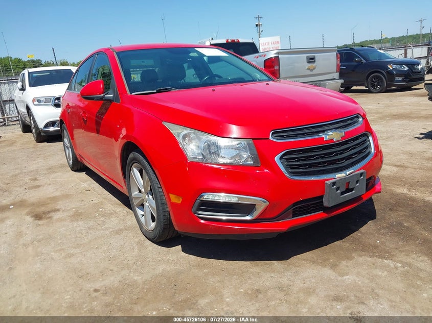 Vin: 1g1pe5sb8f7200290, lot: 46224805, chevrolet cruze 2lt auto 2015 img_1
