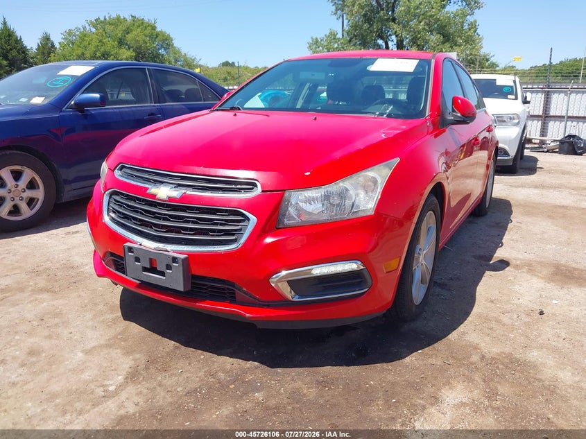 Vin: 1g1pe5sb8f7200290, lot: 46224805, chevrolet cruze 2lt auto 20152