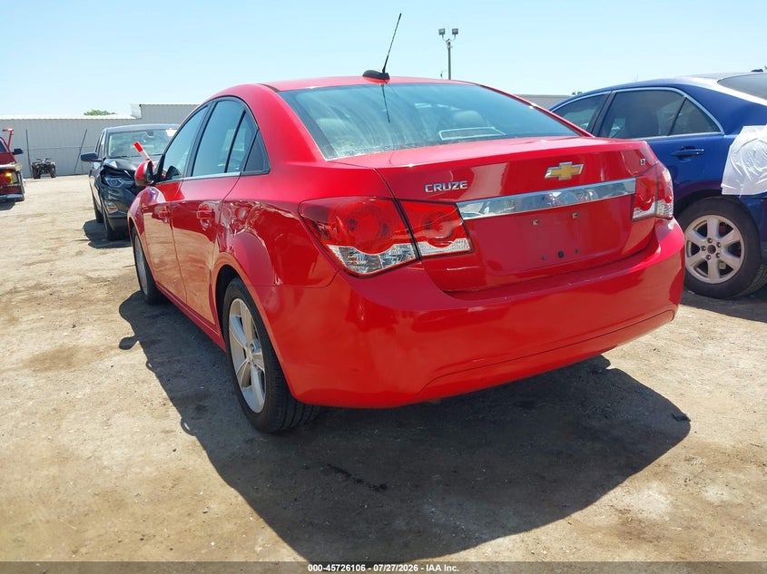 Vin: 1g1pe5sb8f7200290, lot: 46224805, chevrolet cruze 2lt auto 20153