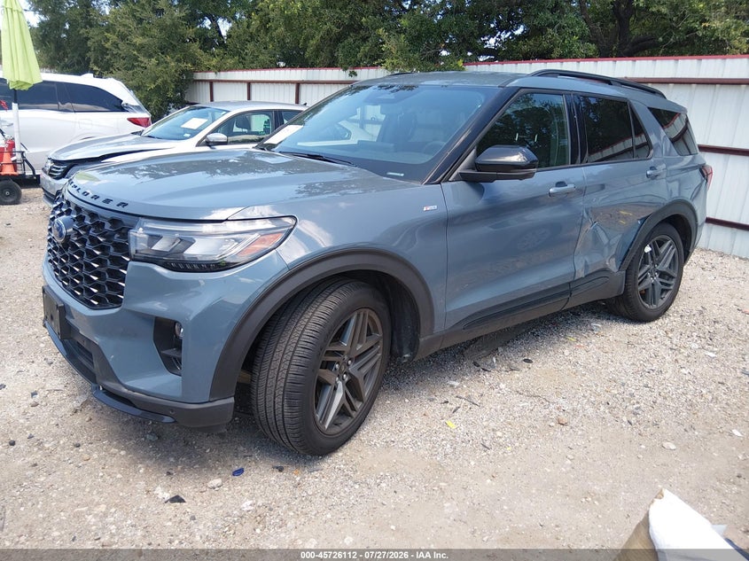 Vin: 1fmuk7kh9tga35442, lot: 46224811, ford explorer st-line 20262