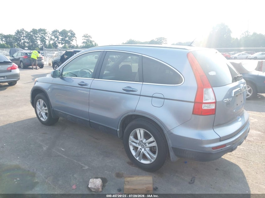 Vin: jhlre3h73ac007815, lot: 46224822, honda cr-v ex-l 20103