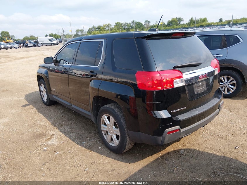 Vin: 2gkalnekxf6352218, lot: 46224825, gmc terrain sl 20153