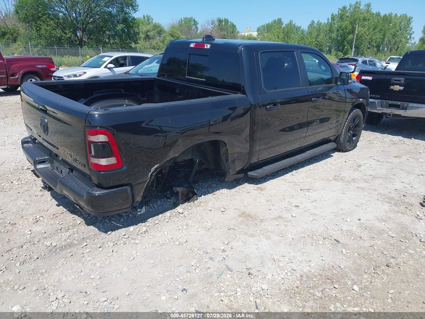 Vin: 1c6srfvt9nn432754, lot: 46224826, ram 1500 sport 20224