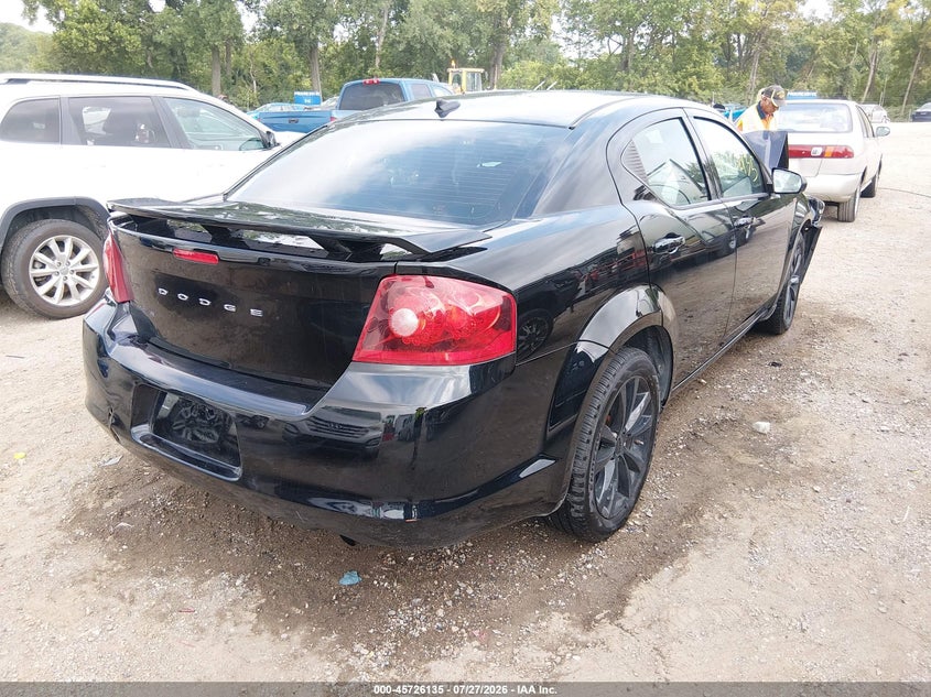 Vin: 1c3cdzab6en120986, lot: 46224834, dodge avenger se 20144