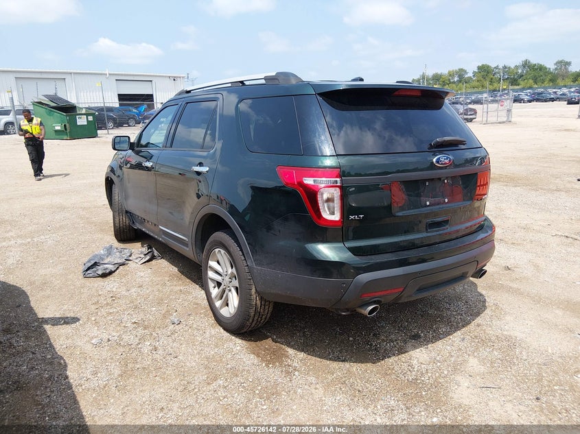 Vin: 1fm5k8d85dga91094, lot: 46224841, ford explorer xlt 20133