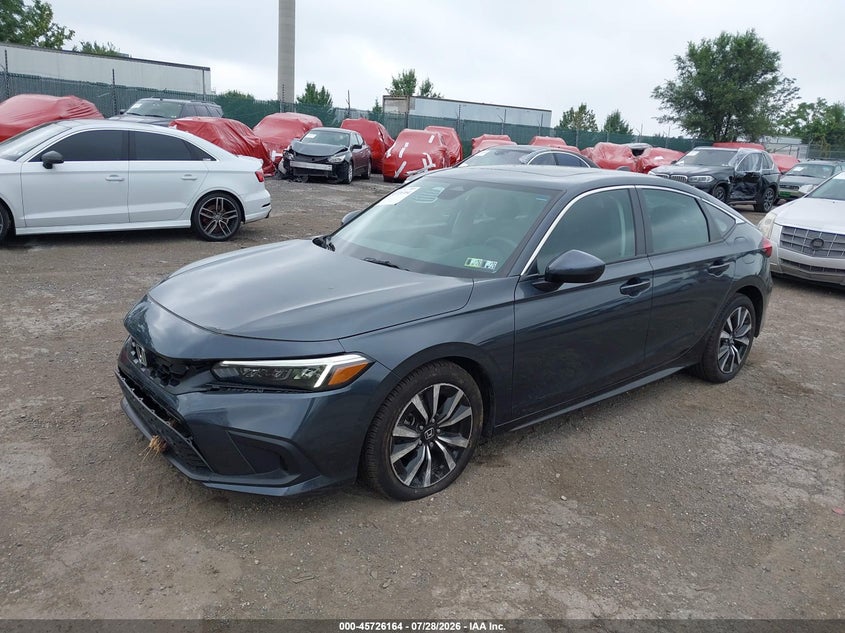 Vin: 19xfl1h78re032174, lot: 46224863, honda civic ex-l 20242