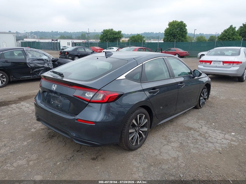 Vin: 19xfl1h78re032174, lot: 46224863, honda civic ex-l 20244