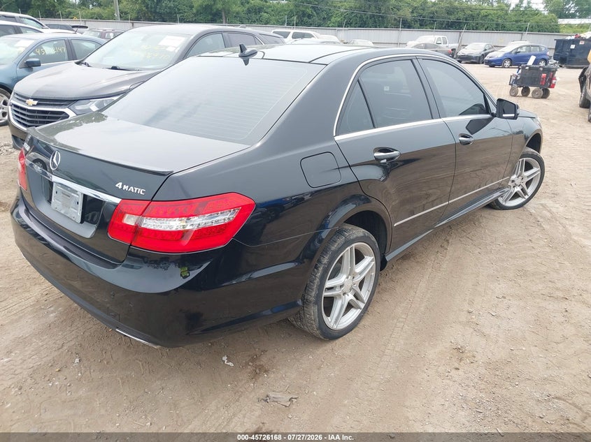 2011 MERCEDES-BENZ E 550 auction photo 4