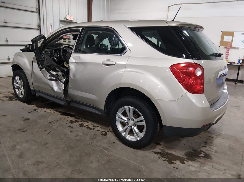 Vin: 1gnalaek9ez119431, lot: 46224873, chevrolet equinox ls 20143