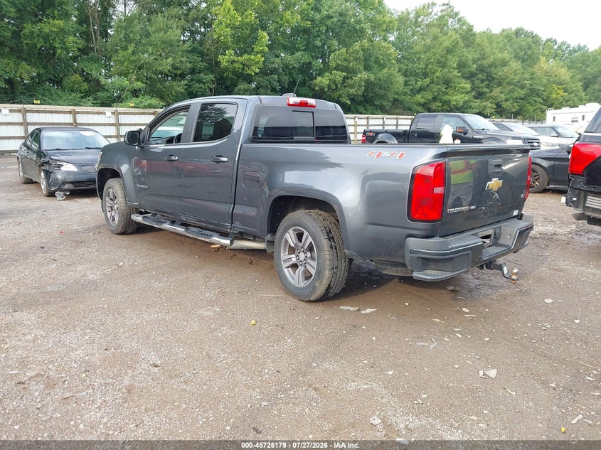 Vin: 1gcgtcen2h1207765, lot: 46224878, chevrolet colorado 4wd lt 20173