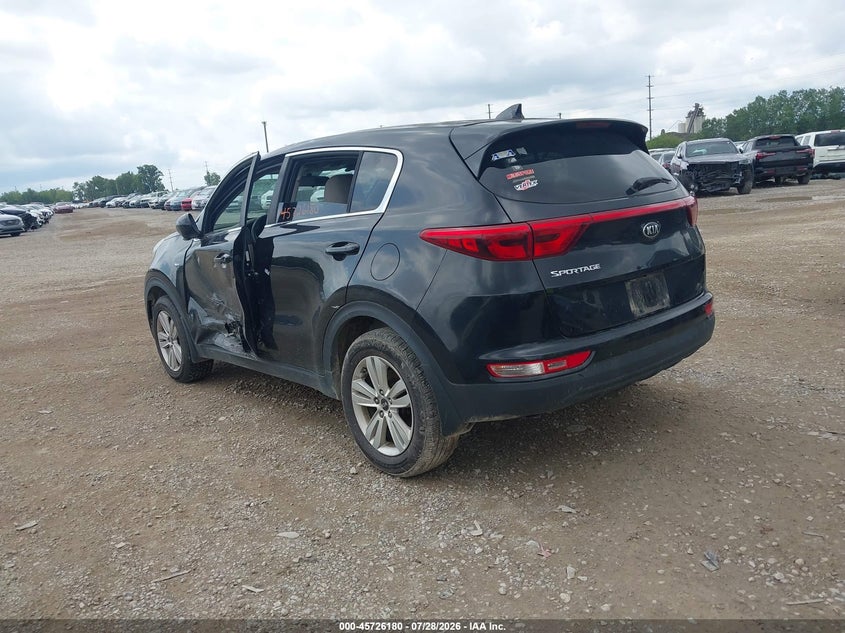 Vin: kndpmcacxh7172990, lot: 46224879, kia sportage lx 20173