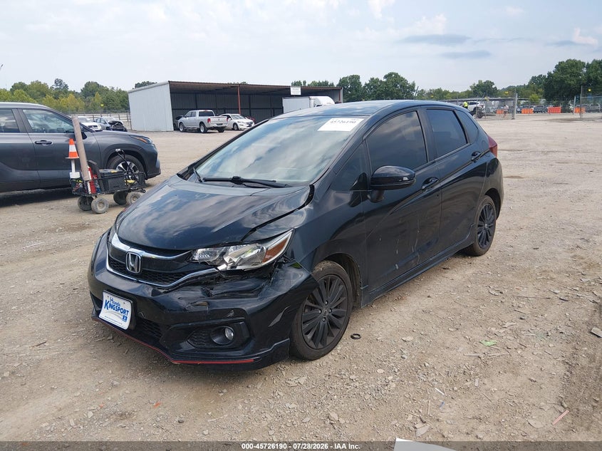 Vin: 3hggk5h67jm722225, lot: 46224889, honda fit sport 20182