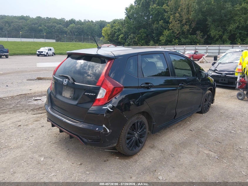 Vin: 3hggk5h67jm722225, lot: 46224889, honda fit sport 20184