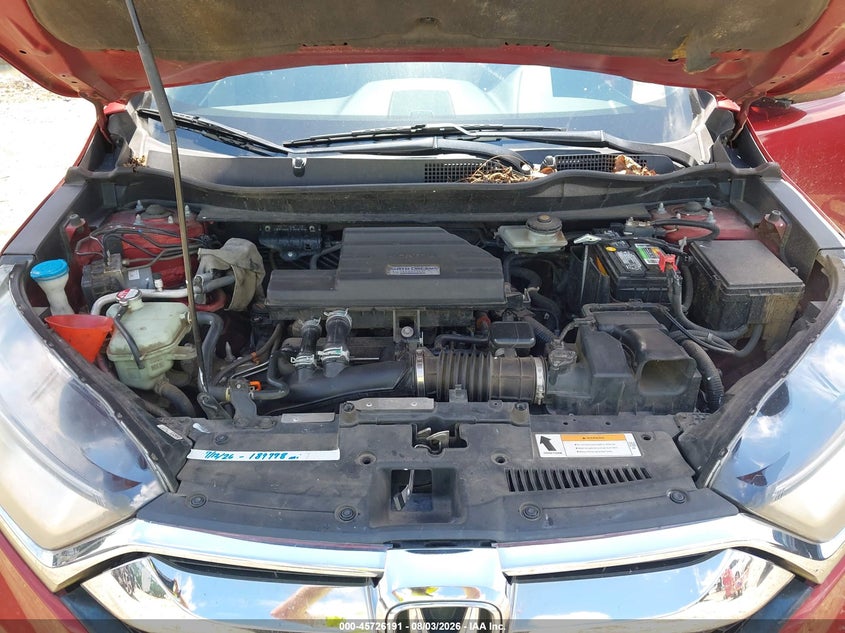 HONDA CR-V 2017 VIN 5J6RW1H91HL015383