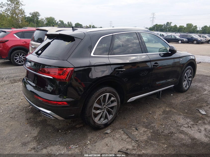 Vin: wa1gaafy1r2053431, lot: 46224895, audi q5 premium 45 tfsi s line quattro 20244