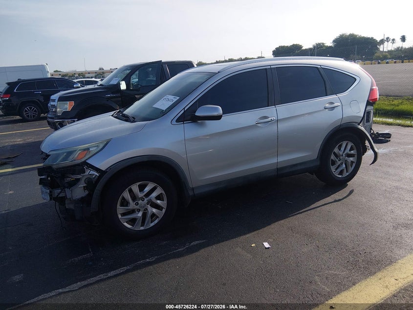 Vin: 5j6rm3h79gl022208, lot: 46224923, honda cr-v ex-l 20162