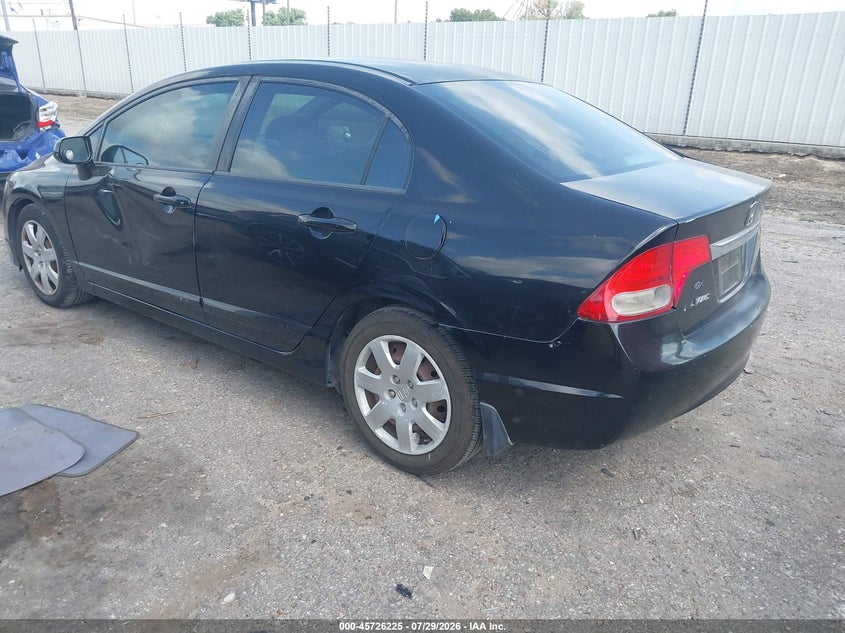 Vin: 2hgfa1f5xah306735, lot: 46224924, honda civic lx 20103