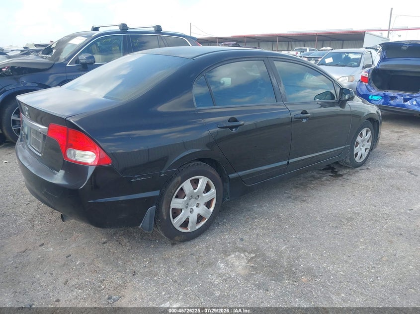 Vin: 2hgfa1f5xah306735, lot: 46224924, honda civic lx 20104