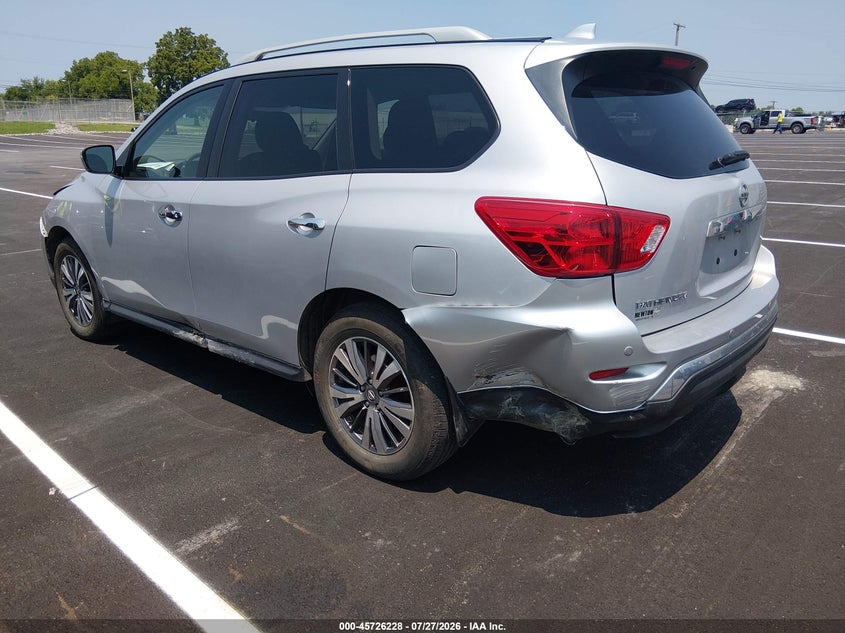 Vin: 5n1dr2mn7kc621340, lot: 46224927, nissan pathfinder s 20193