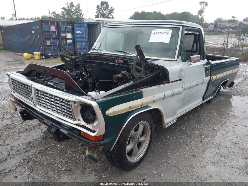 1970 FORD F100 auction photo 2