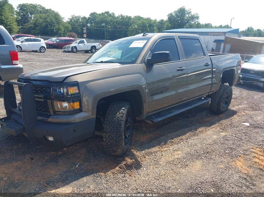 Vin: 3gcuksec7eg375932, lot: 46224935, chevrolet silverado 1500 ltz 20142